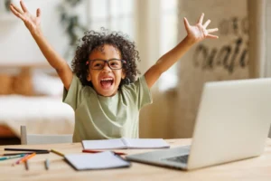 Jovie nannies offer supportive homework help that builds confidence and encourages academic growth in kids.