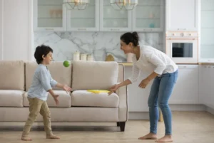 Boost early childhood development at home. Screened Jovie babysitters turn daily play into purposeful learning.