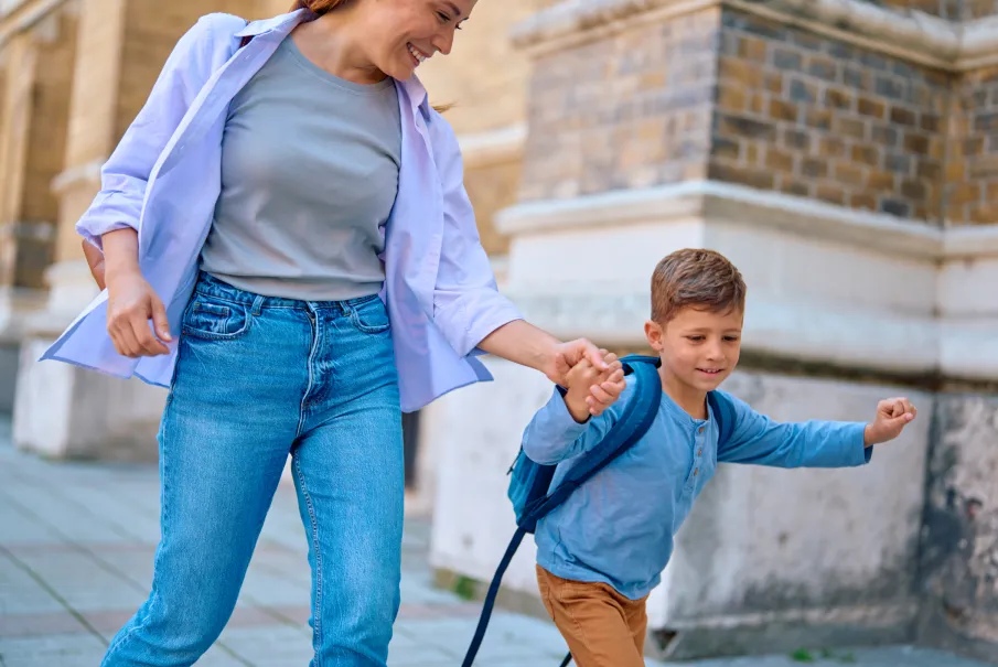 Simplify busy afternoons with a Jovie after-school nanny who manages carpools, homework, prep, and active childcare.
